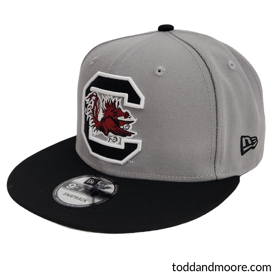 Carolina Script 9Fifty Trucker Snapback Cap Black – ToddandMoore