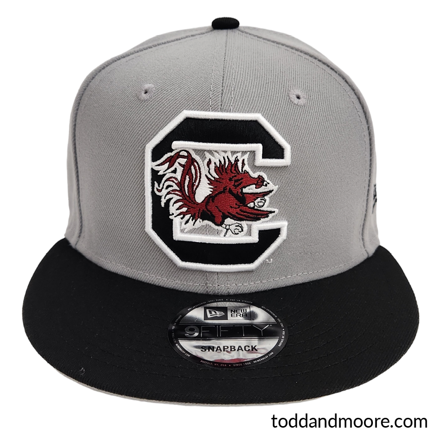 Carolina Script 9Fifty Trucker Snapback Cap Black – ToddandMoore