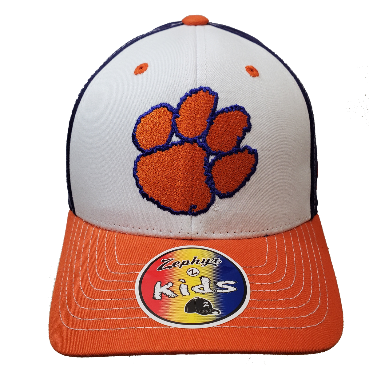 Zephyr Clemson Youth Cap – ToddandMoore