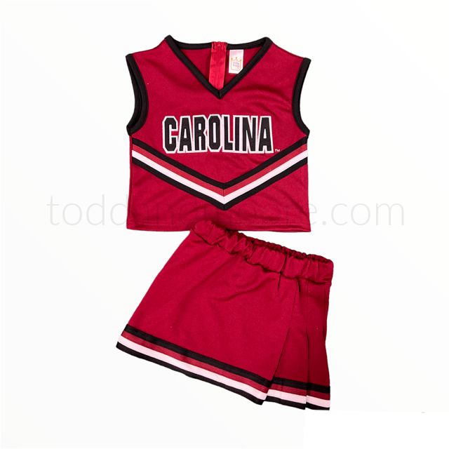 USC 2-Piece Cheer Outfit- Cardinal – ToddandMoore