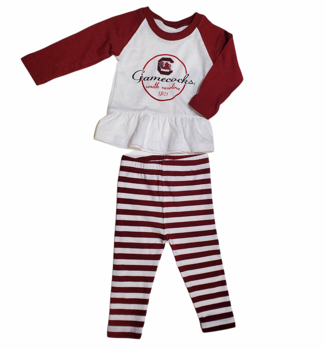 USC Gamecocks Baseball Player Tee by Wes & Willy – ToddandMoore