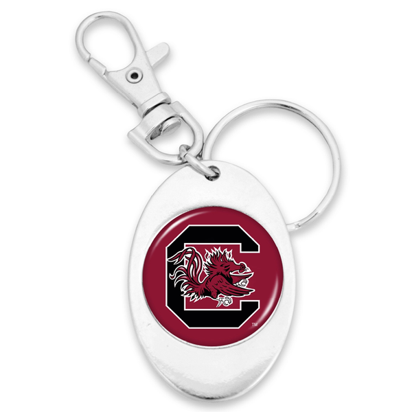 South Carolina Gamecocks NCAA Oval Key Chain