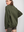 Fleece French Terry Crew Neck Sweatshirt- Army Green