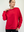 Fleece French Terry Crew Neck Sweatshirt- True Red