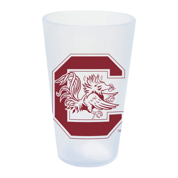 Gamecocks Silicone Pint Glass Icicle