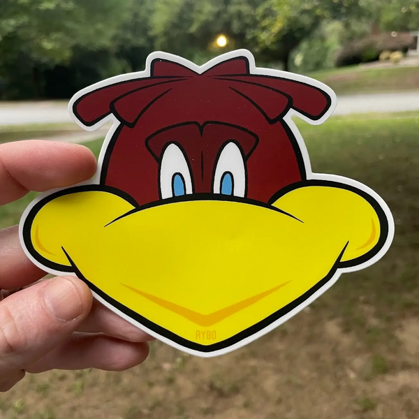 South Carolina Gamecock Cocky Mascot Vinyl Sticker