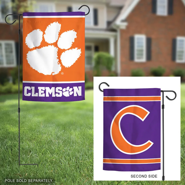 Clemson Tigers 2-Sided Garden Flag