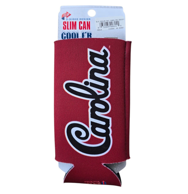 Gamecocks Carolina Script SLIM Can Cooler Garnet