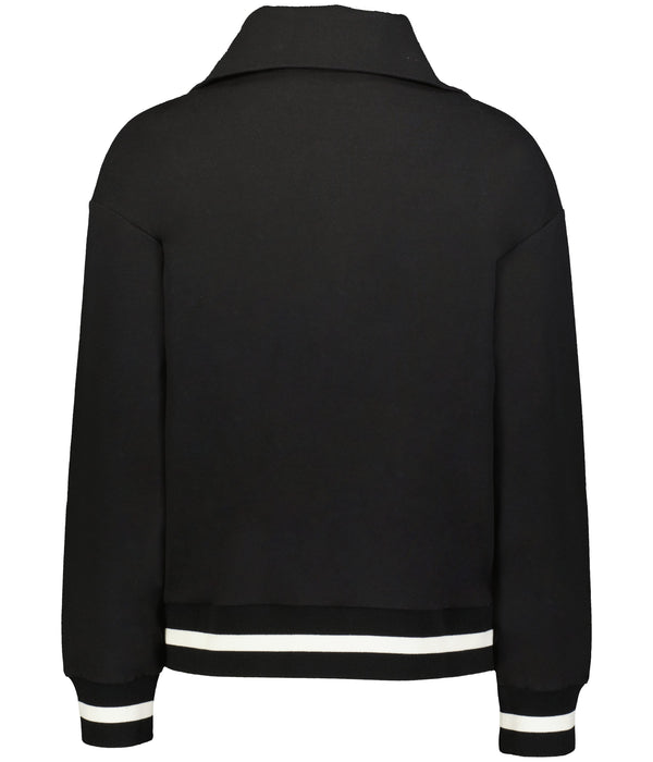 Heritage Prep Pullover- Black/Vanilla
