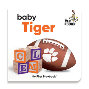 Clemson A Fan is Born Baby Book