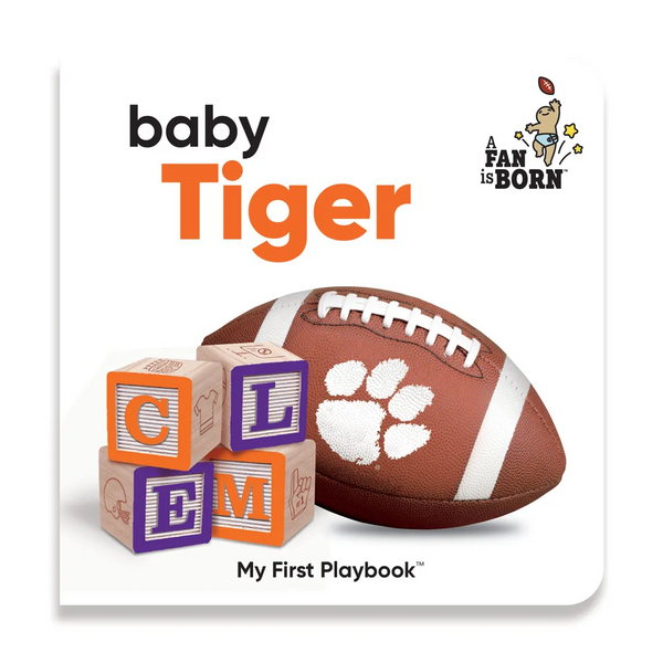 Clemson A Fan is Born Baby Book