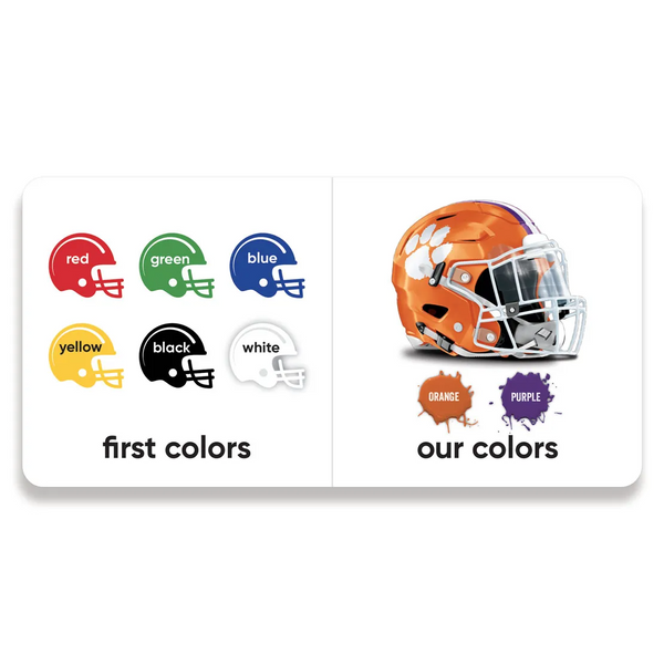 Clemson A Fan is Born Baby Book