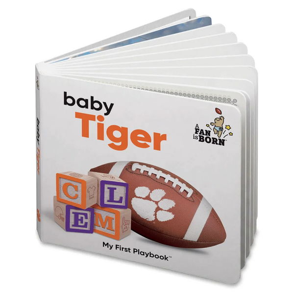 Clemson A Fan is Born Baby Book