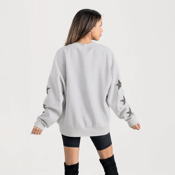 SOUTH CAROLINA GAMECOCKS RESILIENCE STAR EMBELLISHED CREW SWEATSHIRT