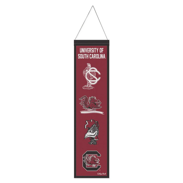 Gamecocks Evolution Wool Banner