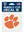 Clemson Paw Decal 4x4