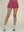 Raspberry Pleated Tennis Skirt
