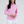 IBKUL Women's Long Sleeve Mock Neck 1/4 Zip Top- Candy Pink