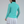 IBKUL Women's Long Sleeve Mock Neck 1/4 Zip Top- Jade