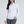 IBKUL Women's Long Sleeve Mock Neck 1/4 Zip Top- White