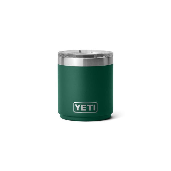 Yeti Rambler 10oz Lowball- Black Forest Green