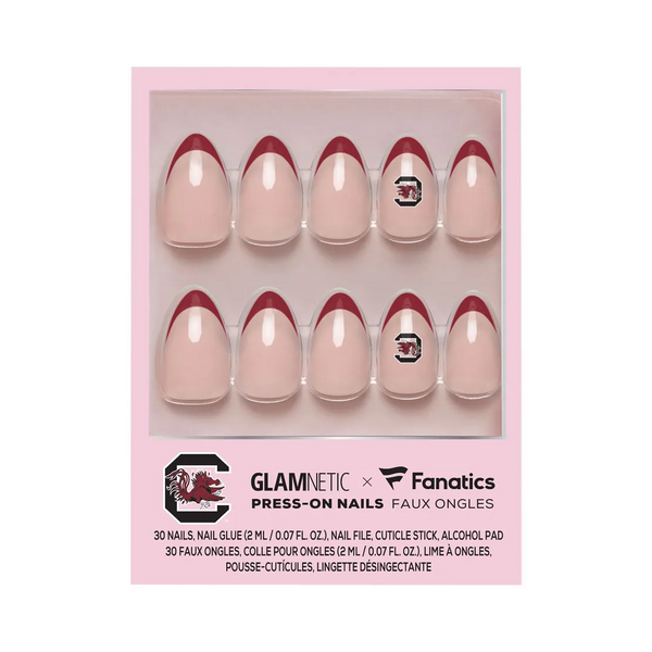 South Carolina Gamecocks Glamnetic Nails