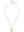 Clemson Tigers 24K Gold Plated Pendant Necklace