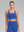 CRZ Yoga Nakedfeel Longline Criss Cross Bra- Waves Blue