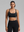 CRZ Yoga Nakedfeel Low-Cut Strappy Bra/8 Straps- Black