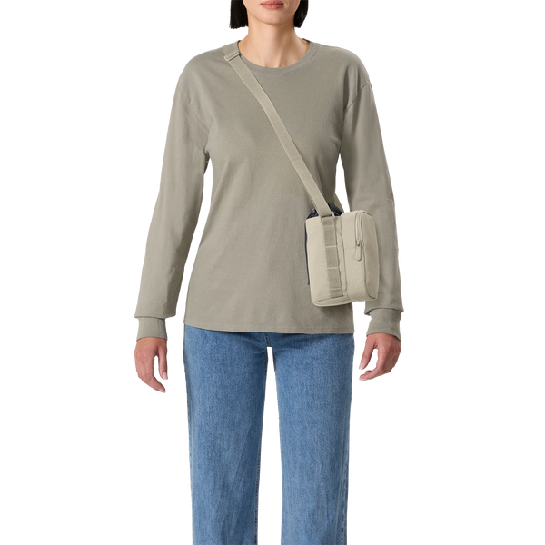 Matte Oxford Hydration Crossbody - Sahara