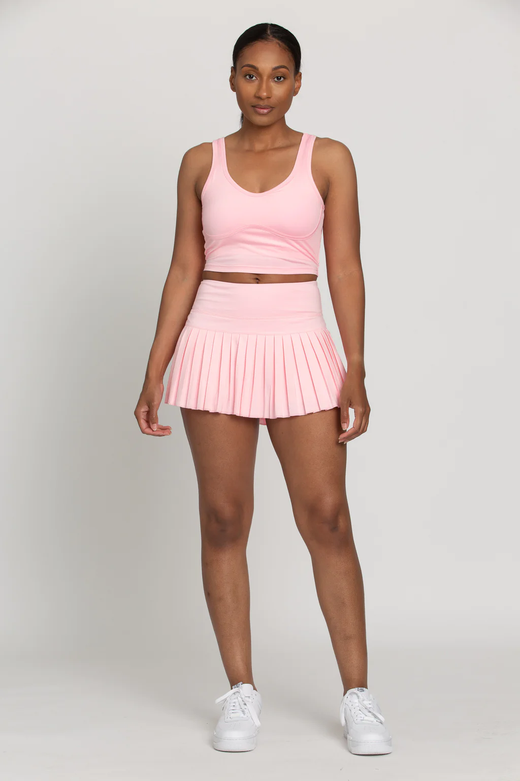 Baby pink skirt deals