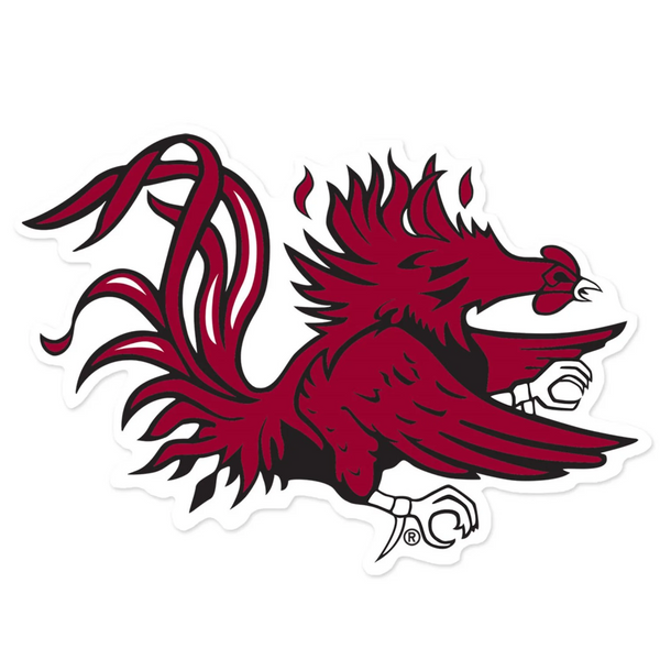 South Carolina 6" Gamecock Decal- Full Color