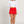 Candy Red Pleated Tennis Skirt