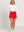 Candy Red Pleated Tennis Skirt
