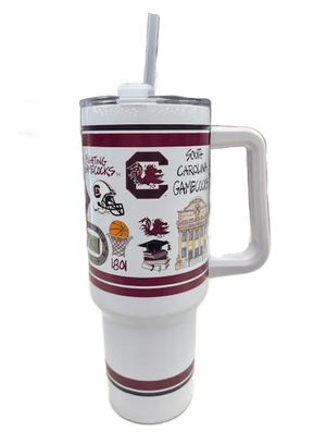 South Carolina Gamecocks 40oz. Travel Tumbler