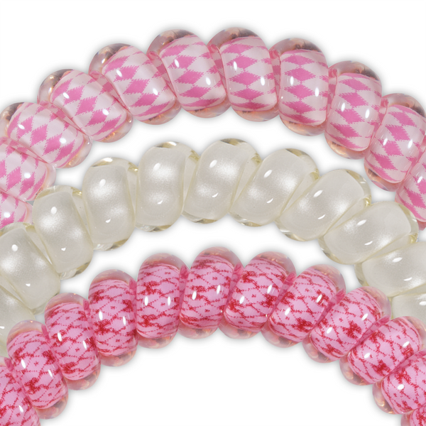 Teleties Hair Ties- Cherry Bomb