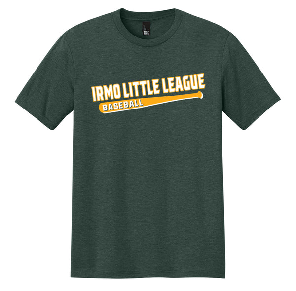 Irmo Little League Baseball Tri-Blend Short Sleeve Tee- Adult