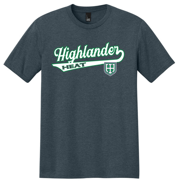 Highlander Heat District Tri-Blend Tee- Adult