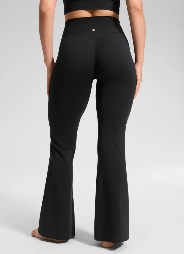 CRZ Yoga Softretch No Front Seam Legging 33"- Black