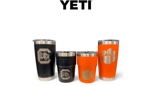 YETI collegiate tumbkers no ornaments