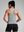 CRZ Yoga Seamless Racerback Scoop Neck Tank- Slate Grey Marl