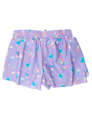 Periwinkle Garden Party Butterfly Shorts
