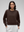 CRZ Yoga SoftAura Crewneck Pullover Sweatshirt- Hot Fudge Brown