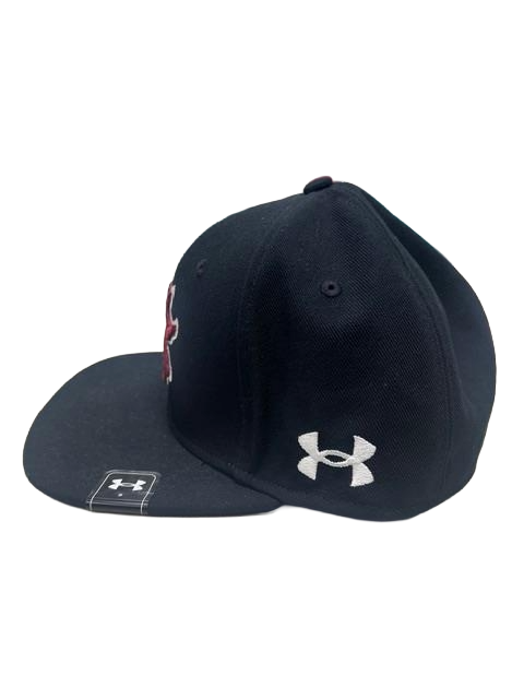 South Carolina Gamecocks Baseball UA Flex-Fit Cap- Black/Garnet