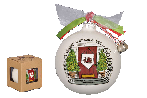 South Carolina Gamecocks "Front Door" Ornament