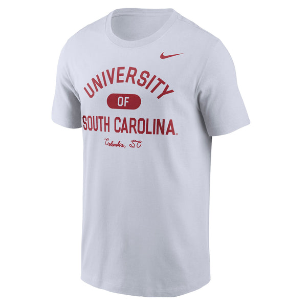 Men's Nike White South Carolina Gamecocks UofSCTee