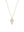 Acrylic &CZ Pickleball Necklace