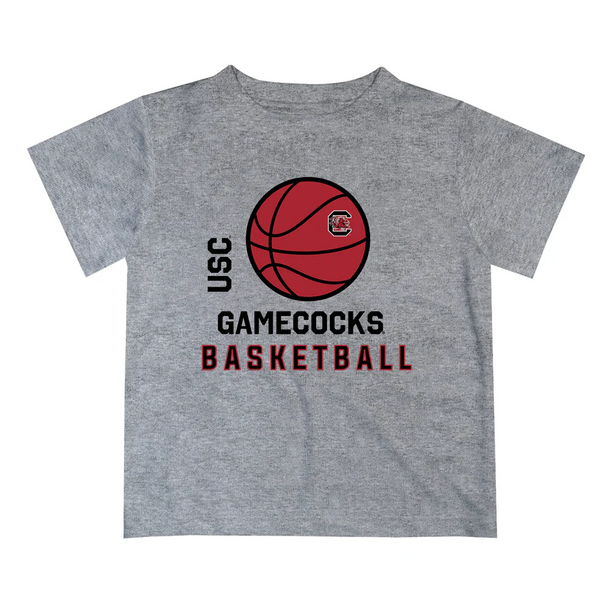 South Carolina Gamecocks Basketball V1 Short Sleeve Tee Shirt