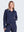 Lucky In Love Luxe Zip Long Sleeve - Navy