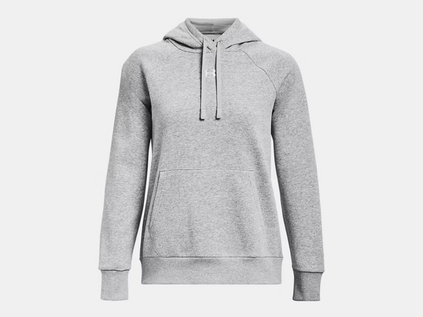 UA Rival Fleece Hoodie- Mod Gray Light Heather